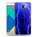 Дизайнерский силиконовый чехол для Samsung Galaxy A9 Молния