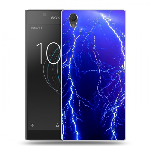 Дизайнерский пластиковый чехол для Sony Xperia L1 Молния