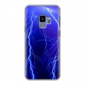 Дизайнерский пластиковый чехол для Samsung Galaxy S9 Молния