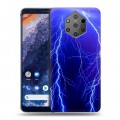 Дизайнерский силиконовый чехол для Nokia 9 PureView Молния