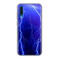 Дизайнерский силиконовый чехол для Samsung Galaxy A50 Молния