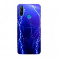 Дизайнерский пластиковый чехол для Realme C3 Молния