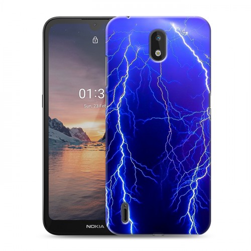 Дизайнерский силиконовый чехол для Nokia 1.3 Молния