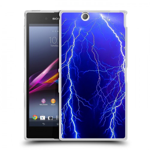 Дизайнерский пластиковый чехол для Sony Xperia Z Ultra  Молния