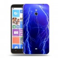 Дизайнерский пластиковый чехол для Nokia Lumia 1320 Молния