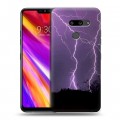 Дизайнерский пластиковый чехол для LG G8 ThinQ Молния