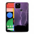 Дизайнерский пластиковый чехол для Google Pixel 5 Молния