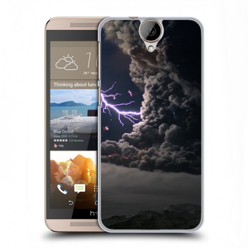 Дизайнерский пластиковый чехол для HTC One E9+ Молния
