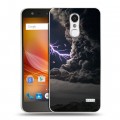 Дизайнерский пластиковый чехол для ZTE Blade X5 Молния