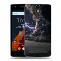 Дизайнерский силиконовый чехол для Wileyfox Storm Молния