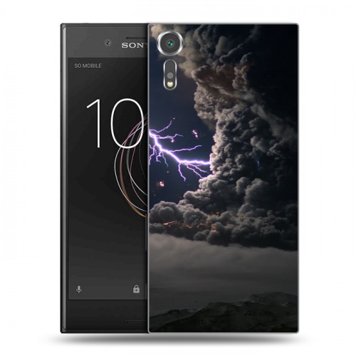 Дизайнерский пластиковый чехол для Sony Xperia XZs Молния