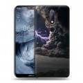 Дизайнерский пластиковый чехол для Nokia 6.1 Plus Молния