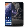 Дизайнерский силиконовый чехол для Nokia 9 PureView Молния