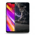 Дизайнерский пластиковый чехол для LG G8 ThinQ Молния