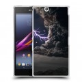 Дизайнерский пластиковый чехол для Sony Xperia Z Ultra  Молния