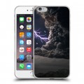 Дизайнерский силиконовый чехол для Iphone 6 Plus/6s Plus Молния