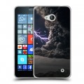 Дизайнерский пластиковый чехол для Microsoft Lumia 640 Молния