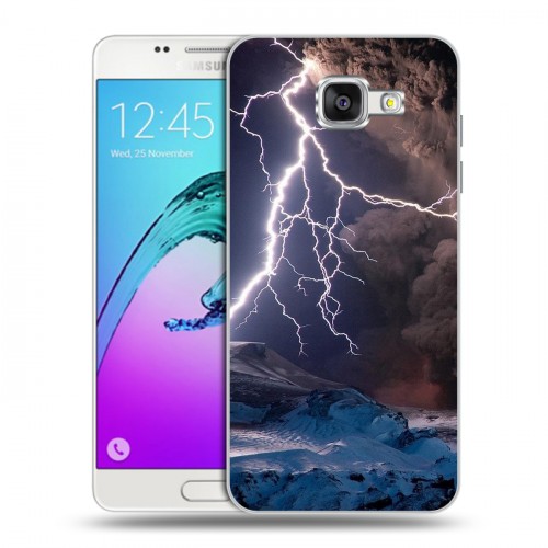 Дизайнерский силиконовый чехол для Samsung Galaxy A5 (2016) Молния