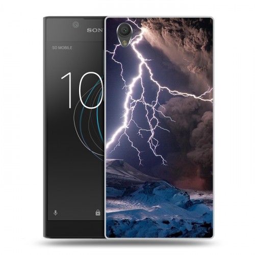 Дизайнерский пластиковый чехол для Sony Xperia L1 Молния