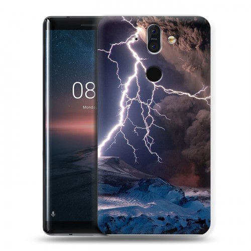 Дизайнерский пластиковый чехол для Nokia 8 Sirocco Молния