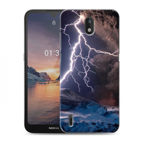 Дизайнерский силиконовый чехол для Nokia 1.3 Молния