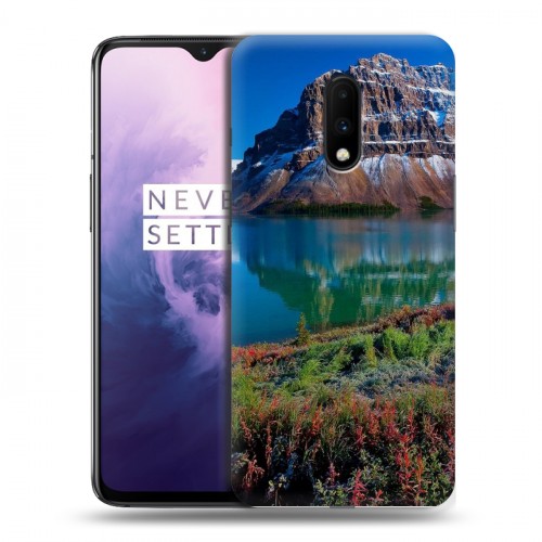 Дизайнерский пластиковый чехол для OnePlus 7 Горы