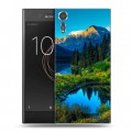 Дизайнерский пластиковый чехол для Sony Xperia XZs Горы