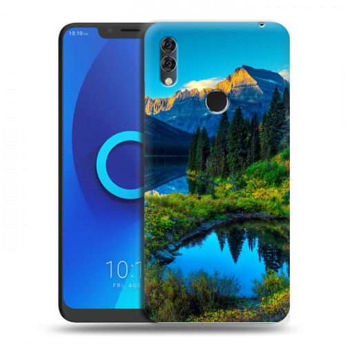 Дизайнерский силиконовый чехол для Alcatel 5V Горы