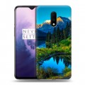 Дизайнерский пластиковый чехол для OnePlus 7 Горы