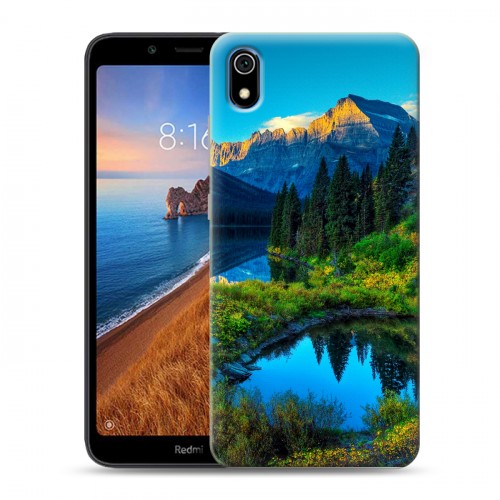 Дизайнерский силиконовый чехол для Xiaomi RedMi 7A Горы