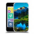 Дизайнерский пластиковый чехол для Nokia Lumia 530 Горы