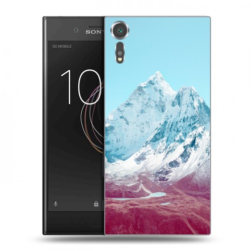 Дизайнерский пластиковый чехол для Sony Xperia XZs Горы