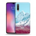 Дизайнерский силиконовый с усиленными углами чехол для Xiaomi Mi9 Горы