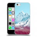 Дизайнерский пластиковый чехол для Iphone 5c Горы