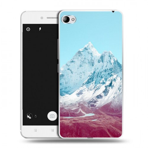Дизайнерский пластиковый чехол для Lenovo S90 Горы