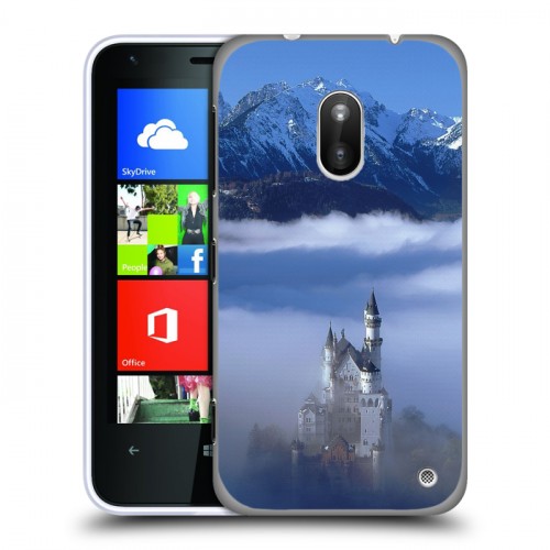 Дизайнерский силиконовый чехол для Nokia Lumia 620 Горы