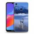 Дизайнерский пластиковый чехол для Huawei Honor 8A Горы