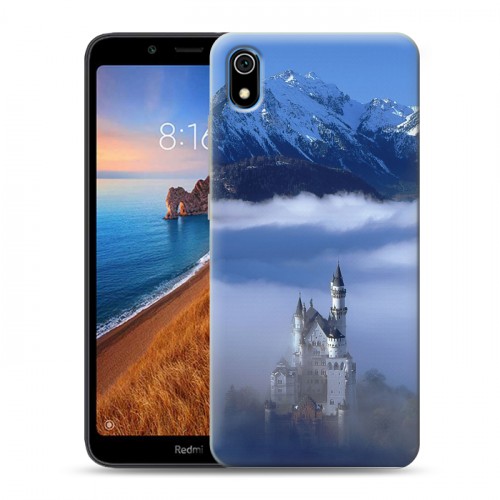 Дизайнерский силиконовый чехол для Xiaomi RedMi 7A Горы