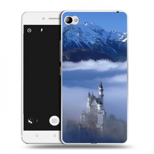 Дизайнерский пластиковый чехол для Lenovo S90 Горы