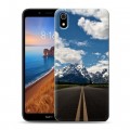 Дизайнерский силиконовый чехол для Xiaomi RedMi 7A Горы