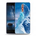 Дизайнерский пластиковый чехол для Nokia 8 Горы