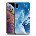 Дизайнерский силиконовый чехол для Iphone Xs Max Горы