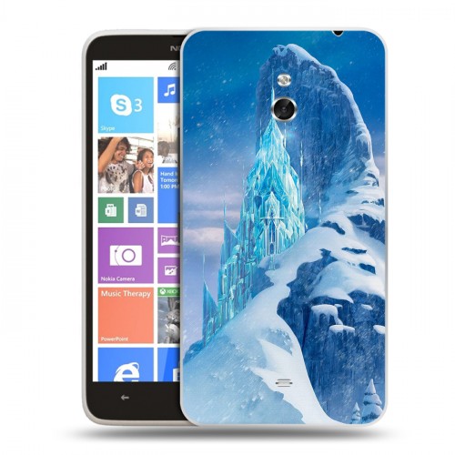 Дизайнерский пластиковый чехол для Nokia Lumia 1320 Горы