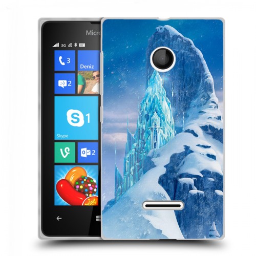 Дизайнерский пластиковый чехол для Microsoft Lumia 435 Горы