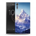 Дизайнерский пластиковый чехол для Sony Xperia XZs Горы