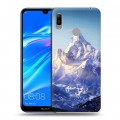 Дизайнерский пластиковый чехол для Huawei Y6 (2019) Горы