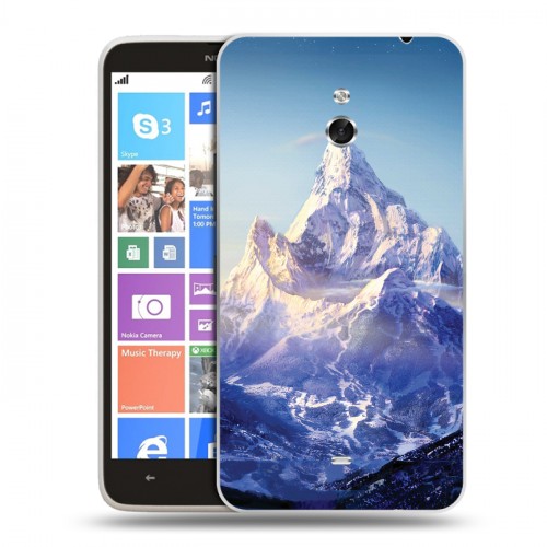 Дизайнерский пластиковый чехол для Nokia Lumia 1320 Горы