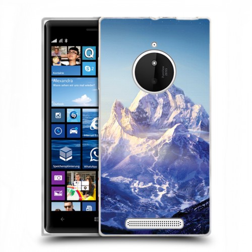 Дизайнерский пластиковый чехол для Nokia Lumia 830 Горы