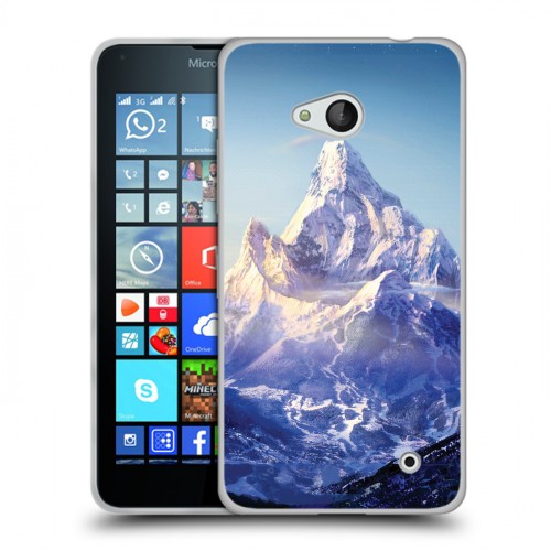 Дизайнерский пластиковый чехол для Microsoft Lumia 640 Горы