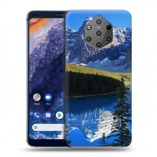 Дизайнерский силиконовый чехол для Nokia 9 PureView Горы